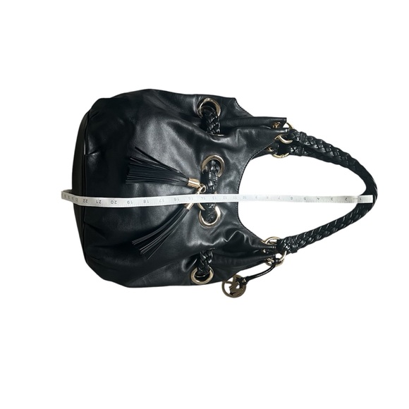 Michael Kors Women’s Black Shoulder Bag with Gold Tone Hardware - Picture 4 of 4